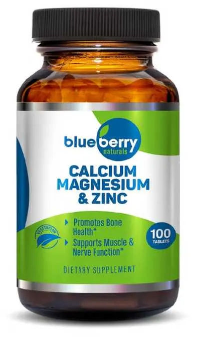 Blue Berry Calcium Magnisium Zinc - 100's