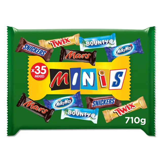 Best Of Minis Pouch, 35 Chocolate Bars