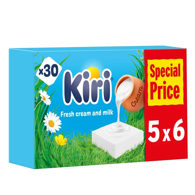Kiri Cream Cheese Spread 30 Pcs