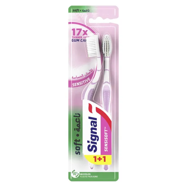 Signal Toothbrush Sensisoft Sensetive - 1 + 1 Free