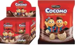 Bisconni Cocomo بسكويت محشو بالشوكولاتة بسكوني كوكومو