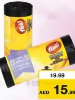 Flow Garbage Bag Rolls Blak