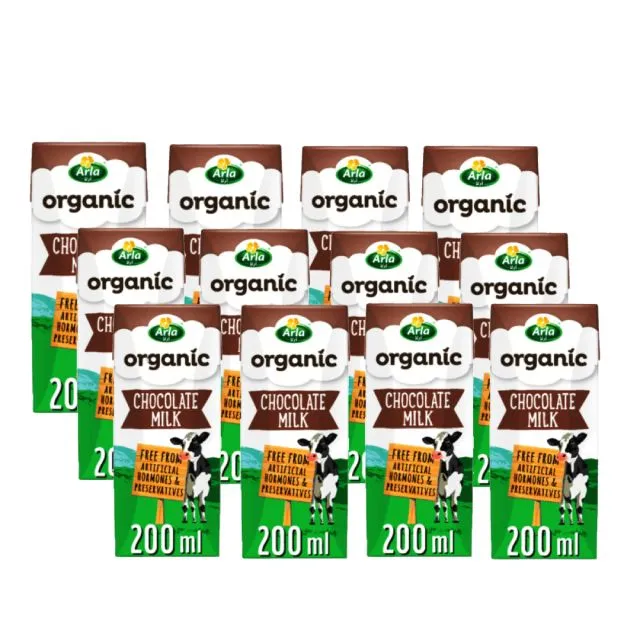 Arla Organic شوكولاتة بالحليب توبليرون