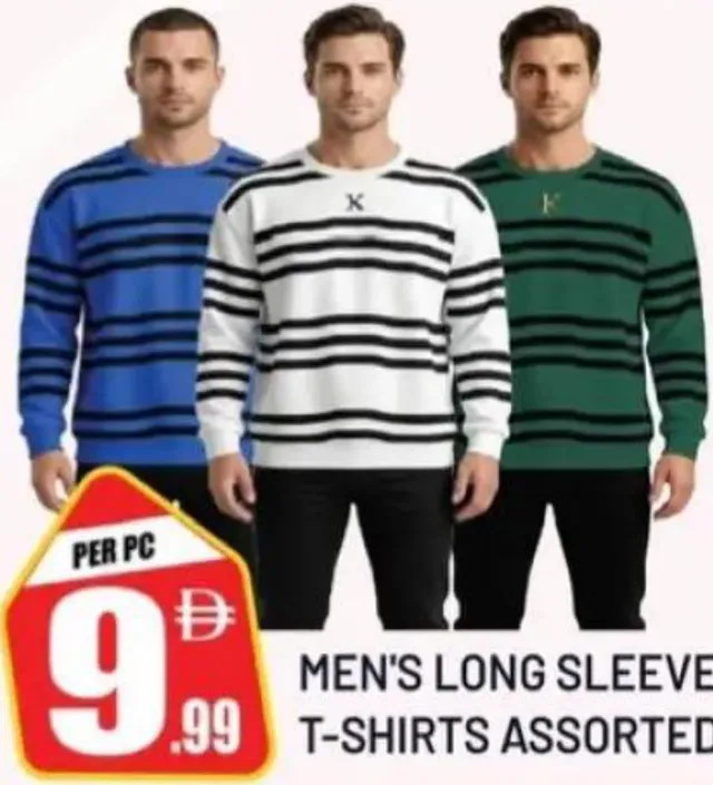 Men's Long Sleeve T-Shirts Assorted