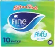 fine مناديل وجه ناعمة