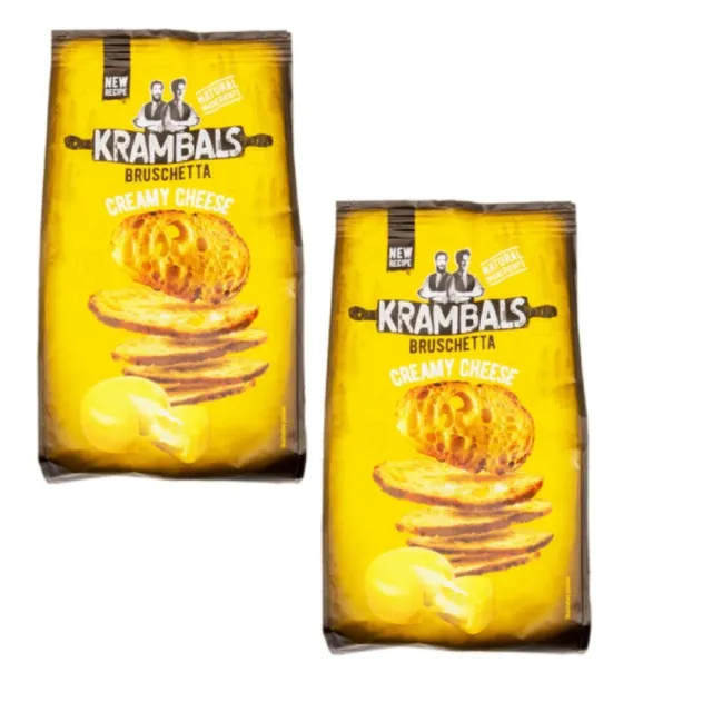 Krambals بروشيتا بالجبن الكريمي
