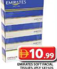 Emirates Soft Facial Tissues 2Ply