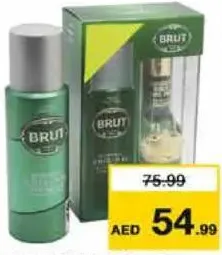 Brut EDT Original Plexi Case + Deo
