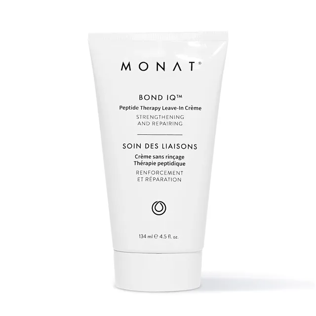 Monat BOND IQPeptide Therapy Leave-In Crème – StrengtheningRepairing Hair Treatment with Bond-Building Technology – NourishesDetangles for HealthierStronger Hair – / 4.5 fl oz