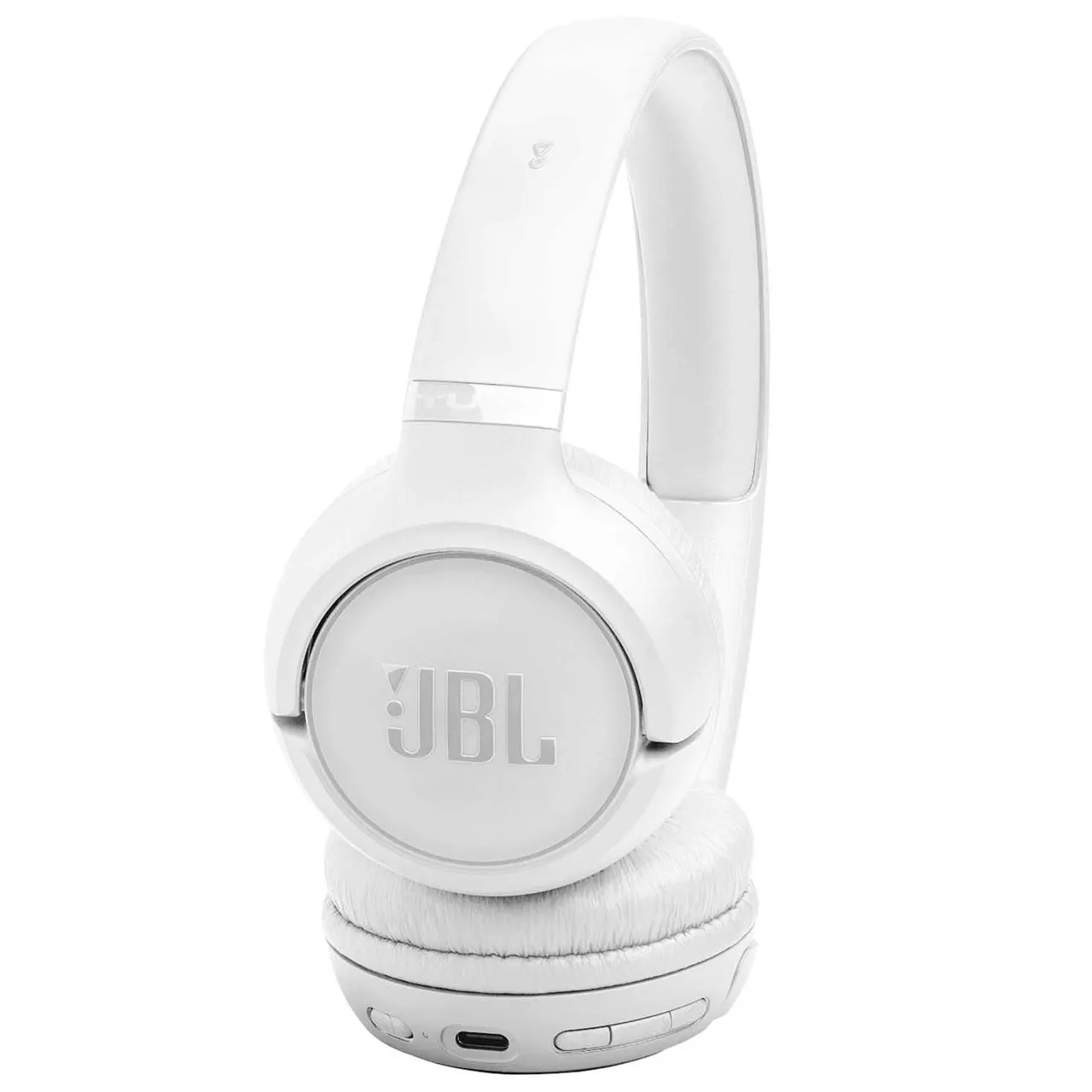 JBL سماعات Tune 530BT بلوتوث فوق الأذن، أبيض