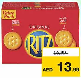 Ritz Crackers Value Pack Original