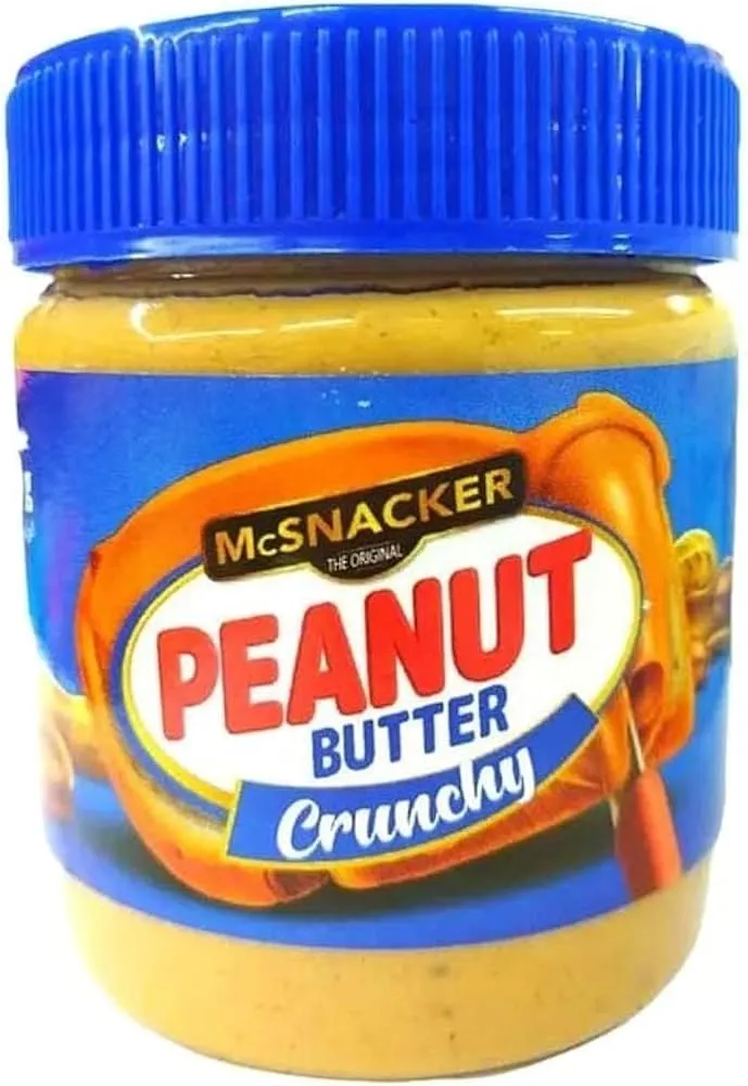 McSnacker ام سي سنيكر زبدة الفول السوداني مقرمشة