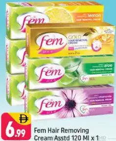 fem Hair Removing Cream Assorted