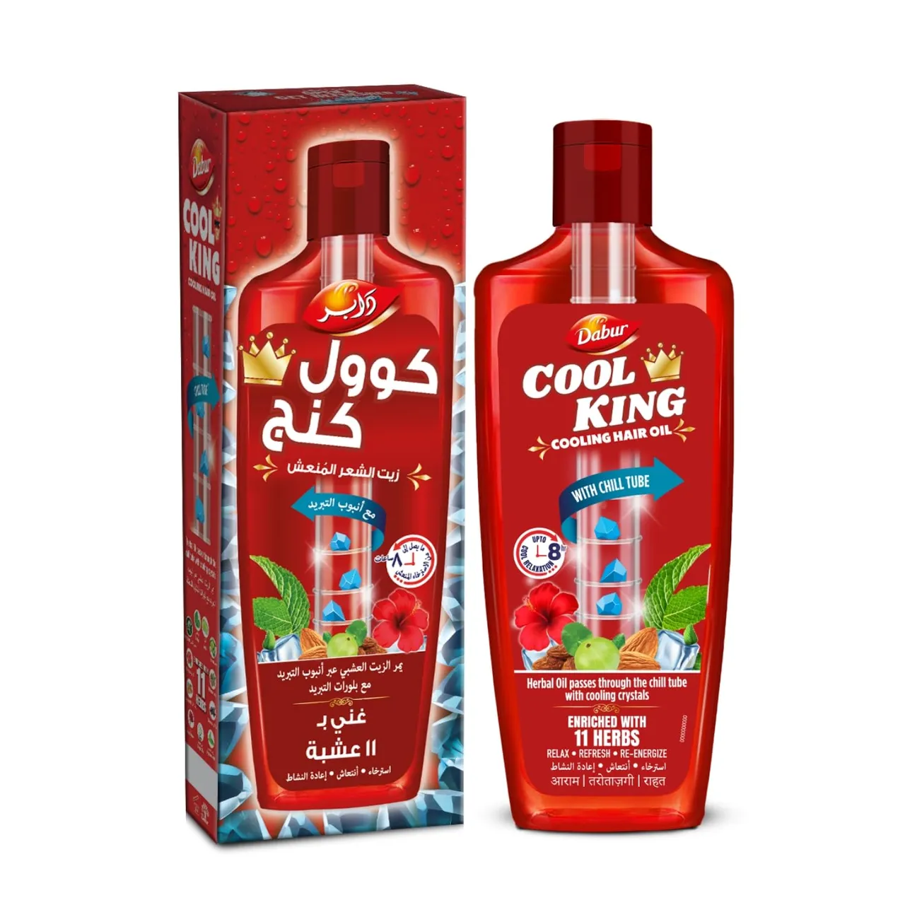 Dabur زيت شعر cool king