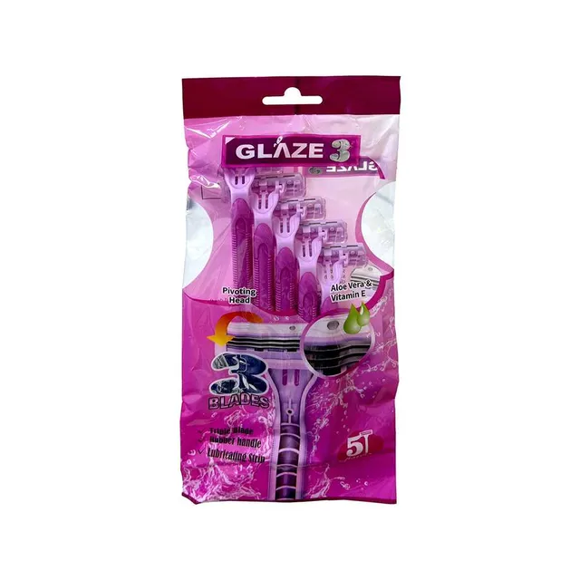 Glaze Ladies Razor 3 + Blades