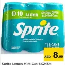 Sprite ليمون ونعناع