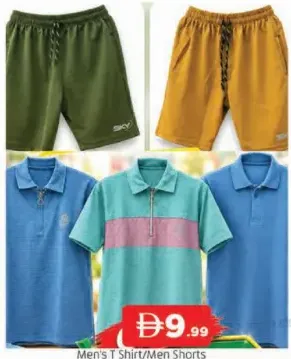 Men's T Shirt/Men Shorts
