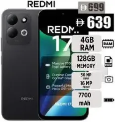 Redmi 17 4G 4/128 GB Black