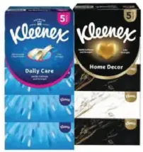 Kleenex Facial Tissues 2ply DailyCare/Home Decor