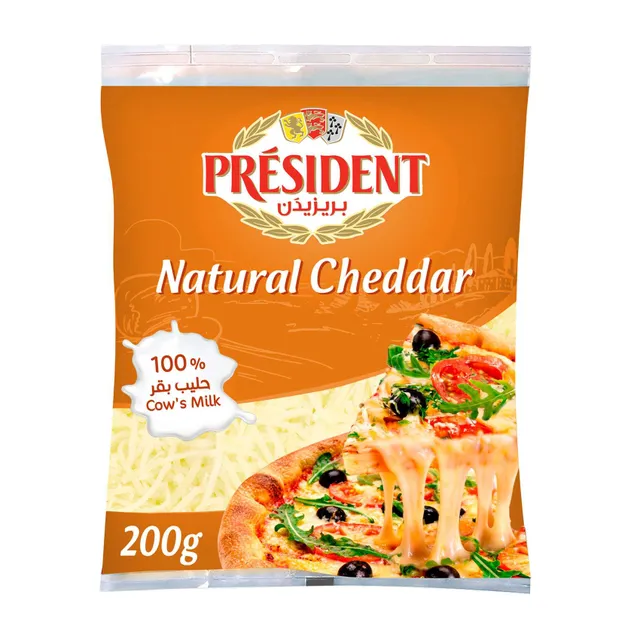 President Natural Cheddar Shredded Cheese