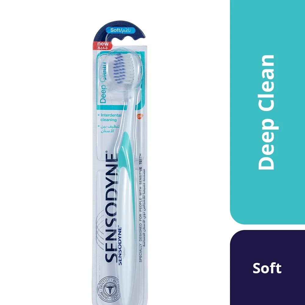 Sensodyne فرشاة أسنان ديب كلين ناعمة