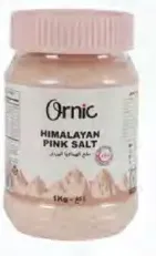 Ornic Pink Himalayan Salt Jar