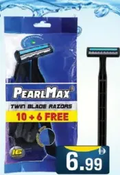 Pearlmax 2 Blade Dispsbl Razor