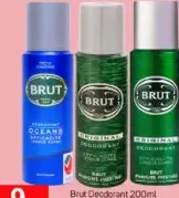 Brut Deodorant