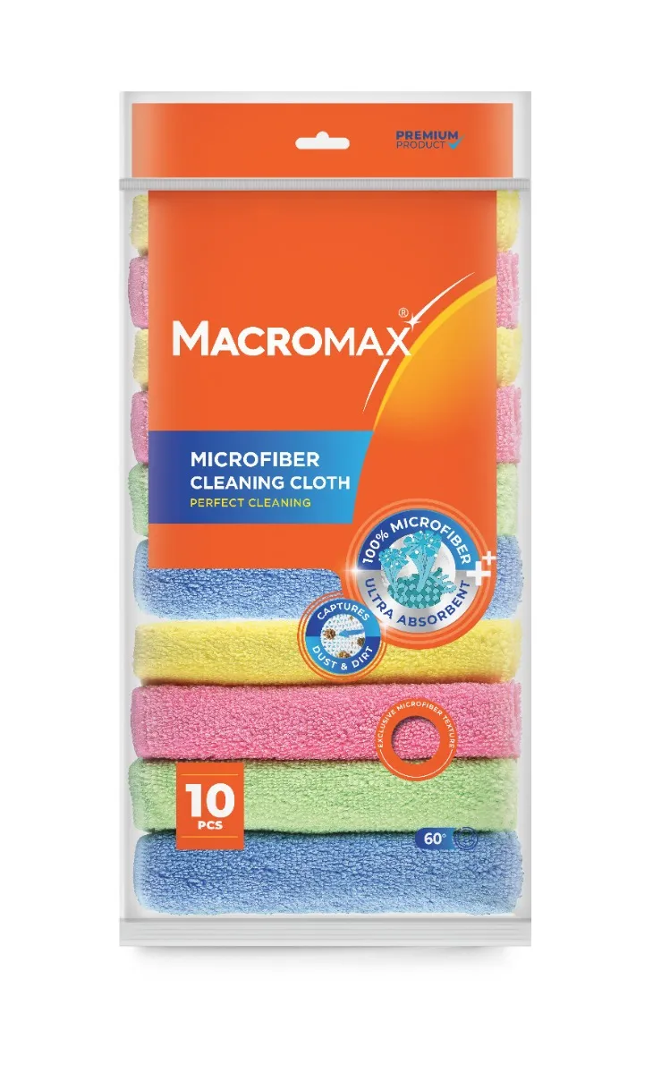 قماش تنظيف Macromax Mf/Cleaning Cloth - 10's