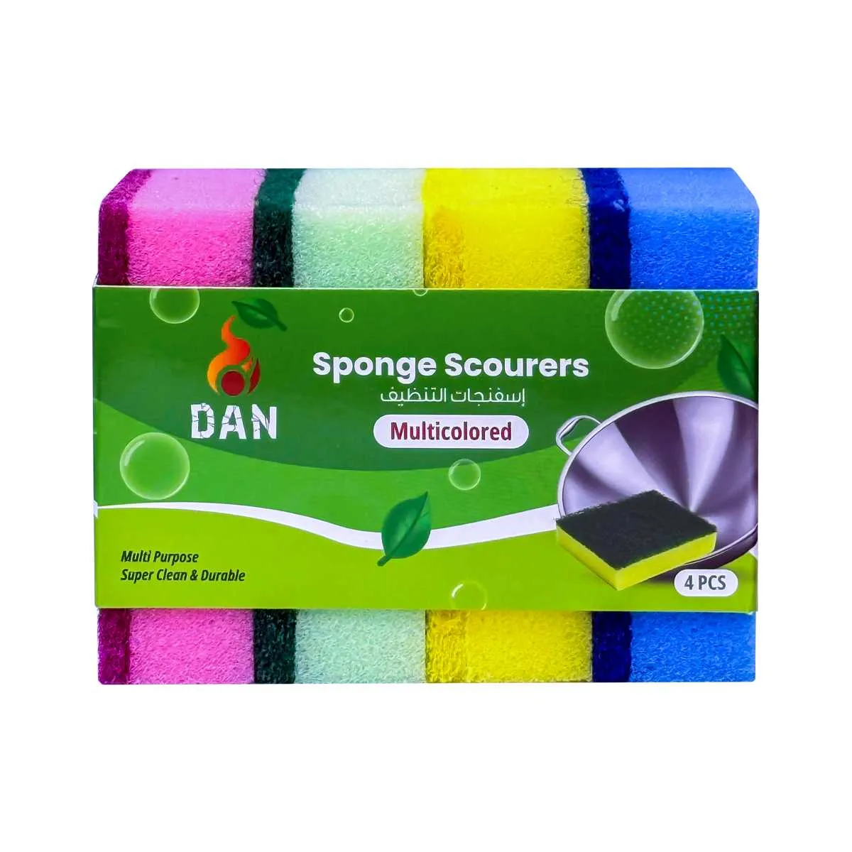 Dan إسفنجات جلي - 4Pcs