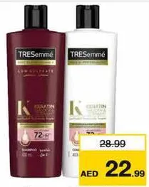 Tresemme Shampoo + Conditioner Assorted