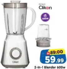 Clikon 2-in-1 Blender 600W