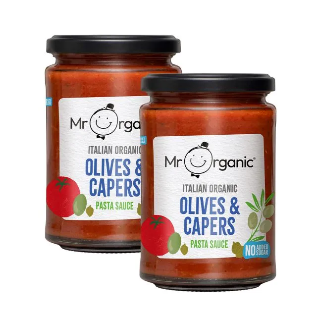 Mr Organic Pasta Sauce Olives & Capers