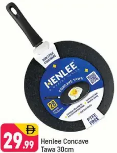 Henlee Concave Tawa