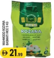 Mahmood Rozana Basmati Rice
