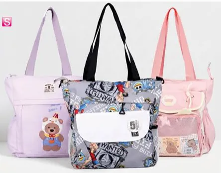 Purple S Women's Canvas Bag Assorted