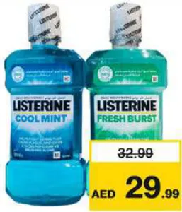 Listerine Mouth Wash Assad