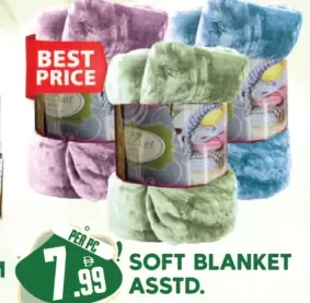 Soft Blanket Assorted