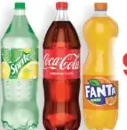 Coca Cola / Sprite / Fanta