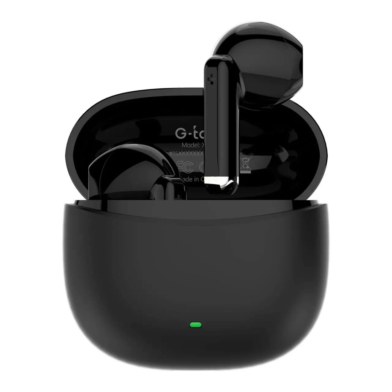 G-Tab سماعات أذن لاسلكية حقيقية داخل الأذن X15، أسود