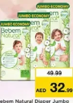 Bebem Natural Diaper Jumbo Assorted