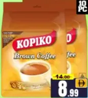 Kopiko 3 In 1 Brown Coffee