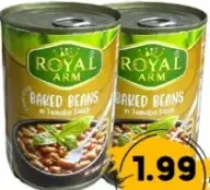 Royale Baked Beans Tomato Sauce