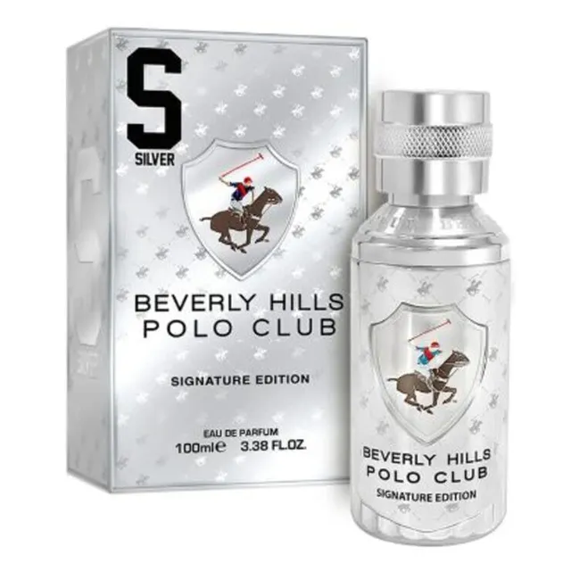 Beverly Hills Polo Club Men Silver Eau de Parfum