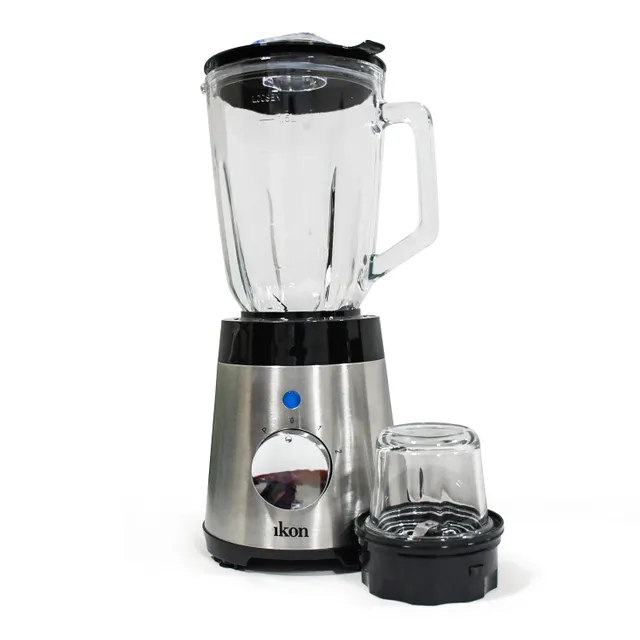 Ikon 2 in 1 Blender with Glass Grinder, 600W, IK-CB06