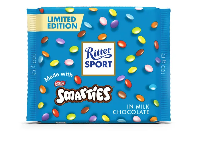 Ritter Sport Milk Chocolate with Smarties