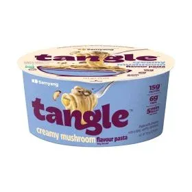 Samyang نودلز فورية بوعاء باستا بنكهة الفطر الكريمي Tangle