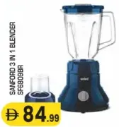 Sanford 3 In 1 Blender SF6808BR