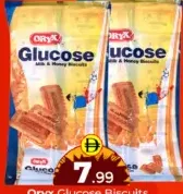 Oryx Glucose Biscuits Milk & Honey