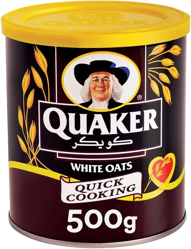 Quaker Oats Tin Quick Cooking White Oats